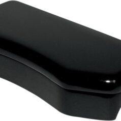 HANDLEBAR TOP CLAMP BUFFALO W/O HOLES BLACK FOR 1"