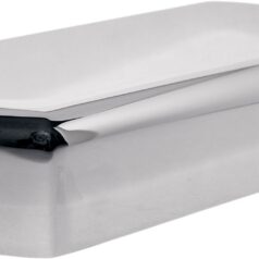 RISER TOP CLAMP BIG BUFFALO ONE-PIECE CHROME FOR 1.5"