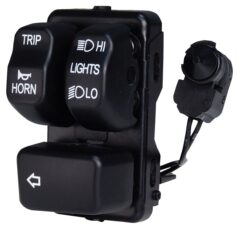 Black Left Handlebar Control Module