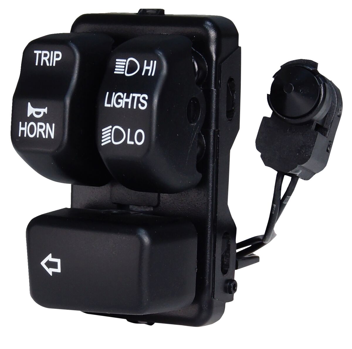 Black Left Handlebar Control Module