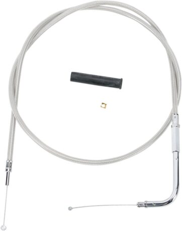 THROTTLE CABLE STAINLESS STEEL 45"