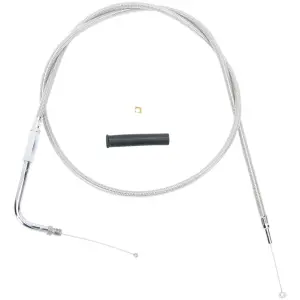 THROTTLE CABLE STAINLESS STEEL 44"