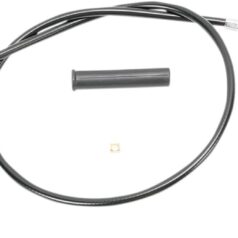 THROTTLE CABLE BLACK VINYL 37"