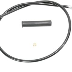 THROTTLE CABLE BLACK VINYL 39.5"
