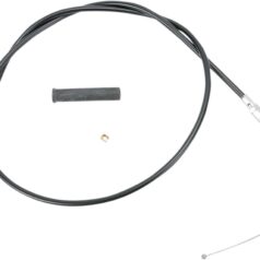 THROTTLE CABLE BLACK VINYL 45"