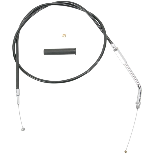 THROTTLE CABLE BLACK VINYL 32.5"