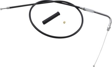 THROTTLE CABLE BLACK VINYL 30"
