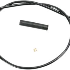 THROTTLE CABLE BLACK VINYL 30"
