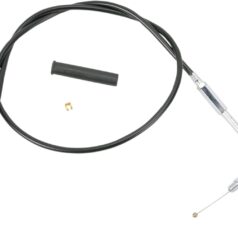 THROTTLE CABLE BLACK VINYL 32.5"