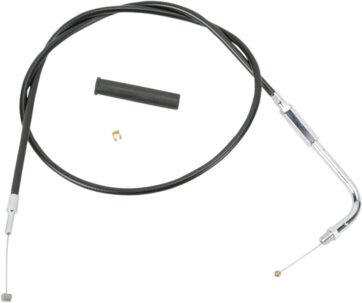 THROTTLE CABLE BLACK VINYL 32.5"