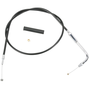 THROTTLE CABLE BLACK VINYL 35"