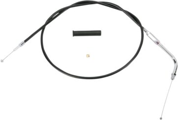 THROTTLE CABLE BLACK VINYL 32.5"