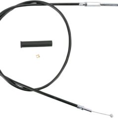 THROTTLE CABLE BLACK VINYL 44"
