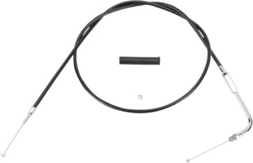 THROTTLE CABLE BLACK VINYL 42"