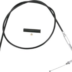 THROTTLE CABLE BLACK VINYL 37.5"