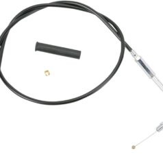 THROTTLE CABLE BLACK VINYL 30"