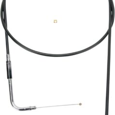 THROTTLE CABLE BLACK VINYL 52"