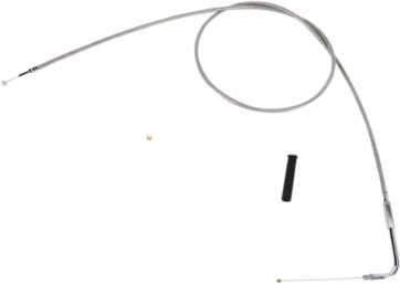 THROTTLE CABLE STAINLESS STEEL 52"