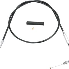 THROTTLE CABLE BLACK VINYL 48"
