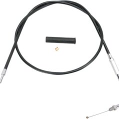 THROTTLE CABLE BLACK VINYL 36"