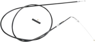 THROTTLE CABLE BLACK VINYL 54"