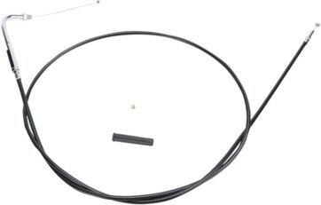 THROTTLE CABLE BLACK VINYL 56"