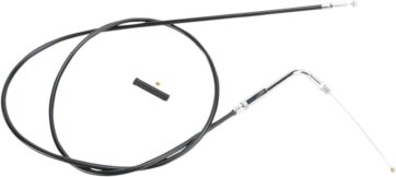 THROTTLE CABLE BLACK VINYL 58"