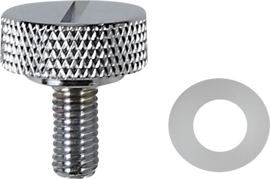 SEAT KNOB CHM SLOT 1/4-28