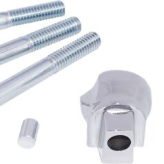 Passenger Floorboard Mount Chrome - Softail 2018+ (FLFB/FLSL )