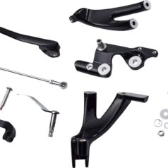 Framflytt  Svart +19cm - HD Steetbob / Lowrider 2018+