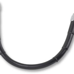 UNIVERSAL BRAKE LINE BLACK VINYL COATED STAINLESS STEEL DOT AN-3 10"