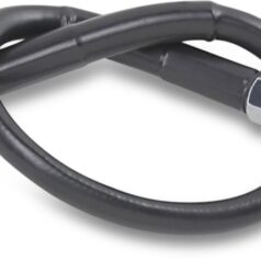 UNIVERSAL BRAKE LINE BLACK VINYL COATED STAINLESS STEEL DOT AN-3 12"