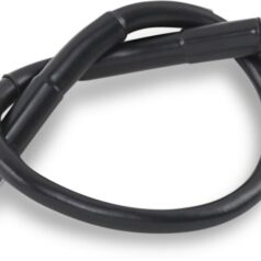 UNIVERSAL BRAKE LINE BLACK VINYL COATED STAINLESS STEEL DOT AN-3 14"