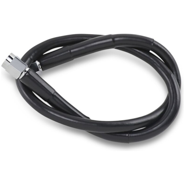 UNIVERSAL BRAKE LINE BLACK VINYL COATED STAINLESS STEEL DOT AN-3 21"
