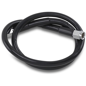 UNIVERSAL BRAKE LINE BLACK VINYL COATED STAINLESS STEEL DOT AN-3 26"
