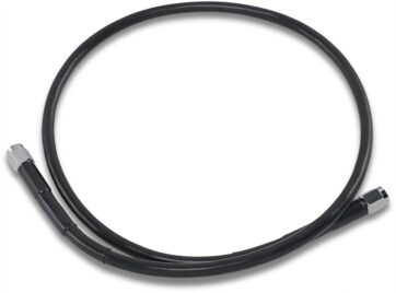 UNIVERSAL BRAKE LINE BLACK VINYL COATED STAINLESS STEEL DOT AN-3 32"