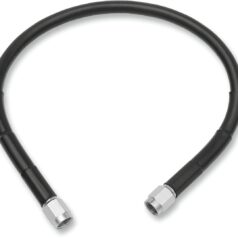 UNIVERSAL BRAKE LINE BLACK VINYL COATED STAINLESS STEEL DOT AN-3 34"