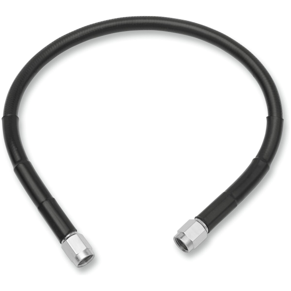 UNIVERSAL BRAKE LINE BLACK VINYL COATED STAINLESS STEEL DOT AN-3 34"