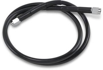 UNIVERSAL BRAKE LINE BLACK VINYL COATED STAINLESS STEEL DOT AN-3 36"