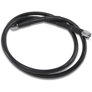 UNIVERSAL BRAKE LINE BLACK VINYL COATED STAINLESS STEEL DOT AN-3 38"