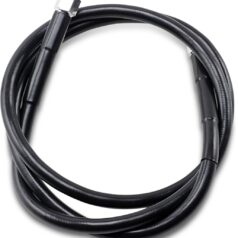 UNIVERSAL BRAKE LINE BLACK VINYL COATED STAINLESS STEEL DOT AN-3 42"
