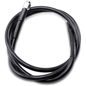 UNIVERSAL BRAKE LINE BLACK VINYL COATED STAINLESS STEEL DOT AN-3 42"
