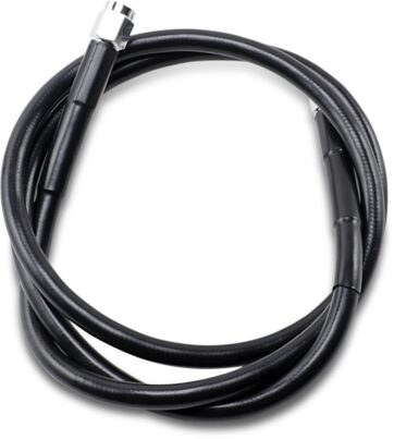 UNIVERSAL BRAKE LINE BLACK VINYL COATED STAINLESS STEEL DOT AN-3 42"
