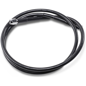 UNIVERSAL BRAKE LINE BLACK VINYL COATED STAINLESS STEEL DOT AN-3 43"
