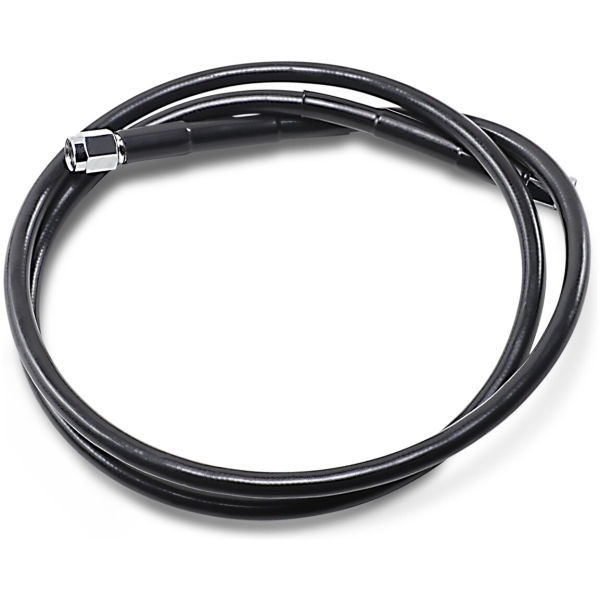 UNIVERSAL BRAKE LINE BLACK VINYL COATED STAINLESS STEEL DOT AN-3 43"