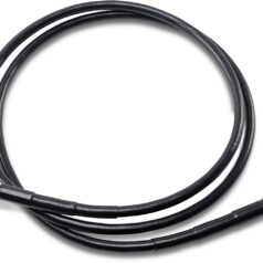 UNIVERSAL BRAKE LINE BLACK VINYL COATED STAINLESS STEEL DOT AN-3 54"