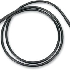 UNIVERSAL BRAKE LINE BLACK VINYL COATED STAINLESS STEEL DOT AN-3 58"