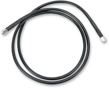 UNIVERSAL BRAKE LINE BLACK VINYL COATED STAINLESS STEEL DOT AN-3 58"