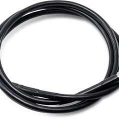 UNIVERSAL BRAKE LINE BLACK VINYL COATED STAINLESS STEEL DOT AN-3 64"