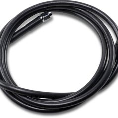 UNIVERSAL BRAKE LINE BLACK VINYL COATED STAINLESS STEEL DOT AN-3 66"
